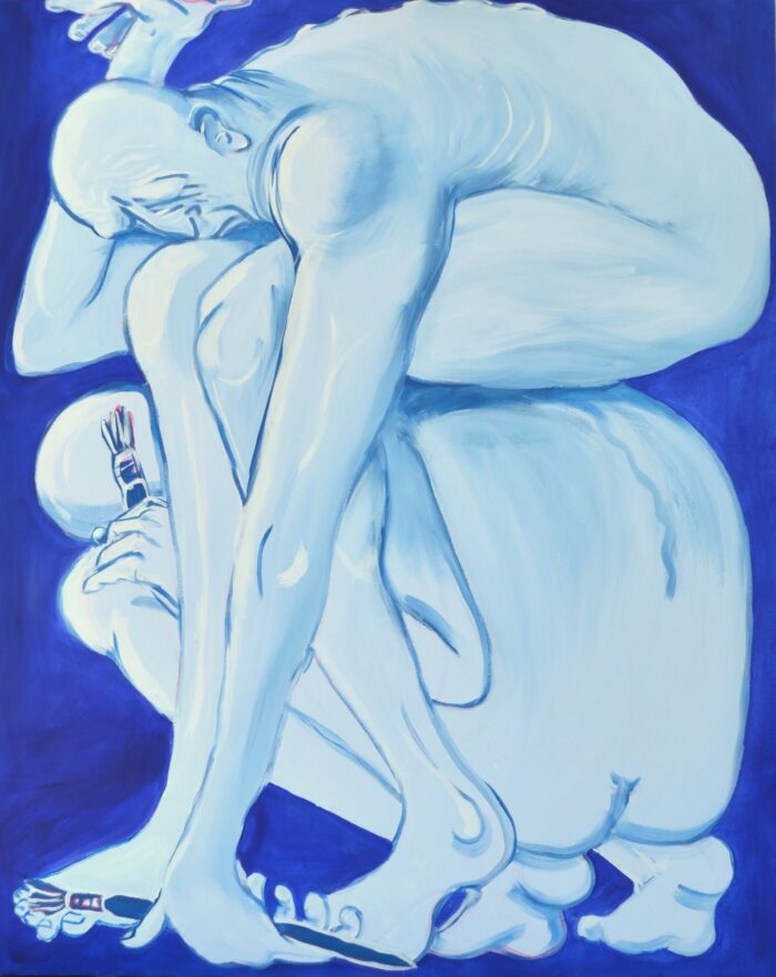 Morgan Wills_Two blue nudes_2015