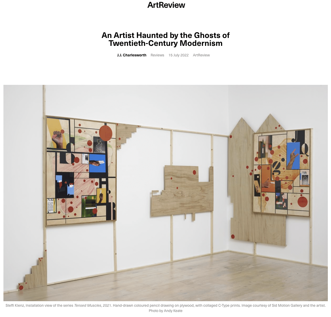 Steffi Klenz's 'Concrete Thinking' reviewed in ArtReview