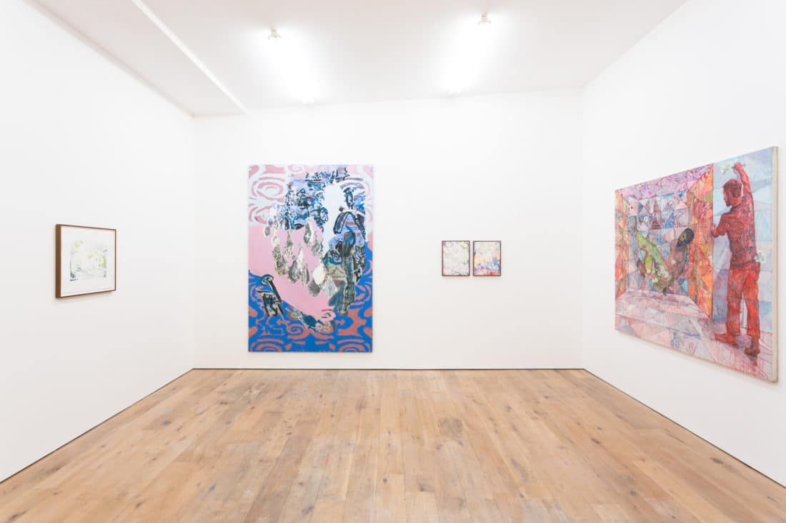 Installation views of Within Reach at Sid Motion Gallery